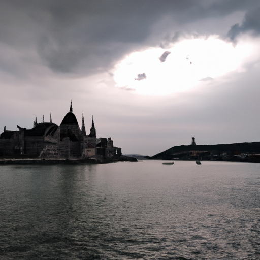 תמונה של נהר הדנובה, עם בניין הפרלמנט ההונגרי ברקע.