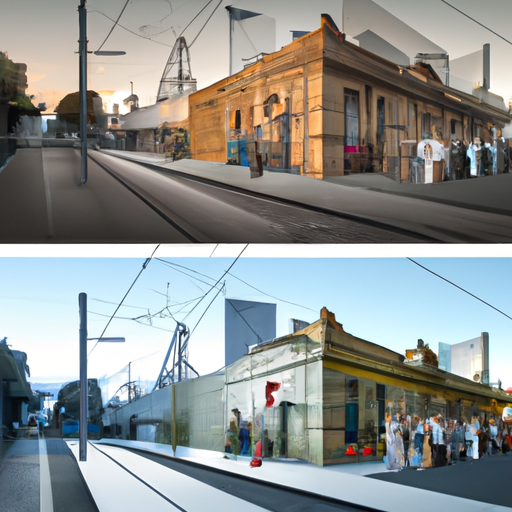 3. תמונת השוואה לפני ואחרי של פרויקט התחדשות עירונית מצליח בהובלת הממשלה